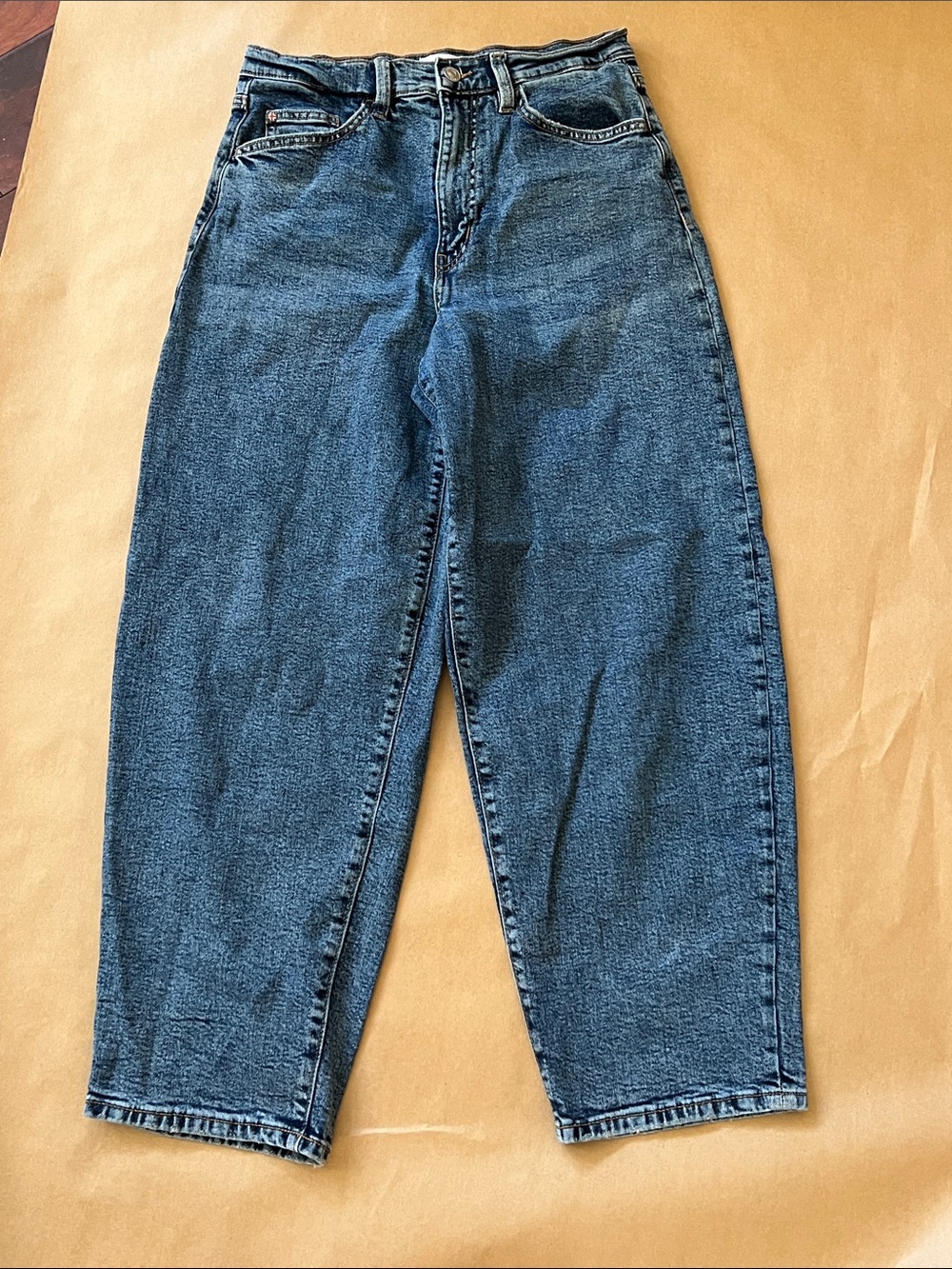 Hudson Jeans Barrel Tucker Blue Denim